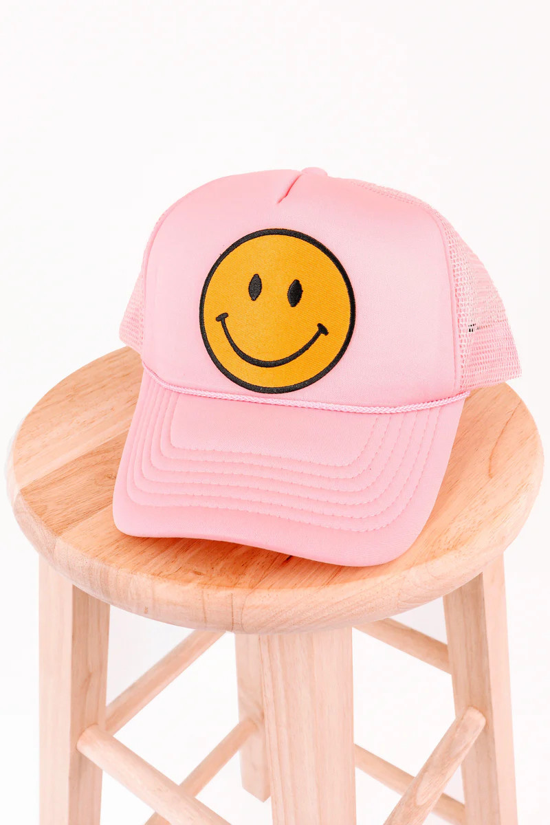 Smiles For Miles Hat - Light Pink | The Impeccable Pig