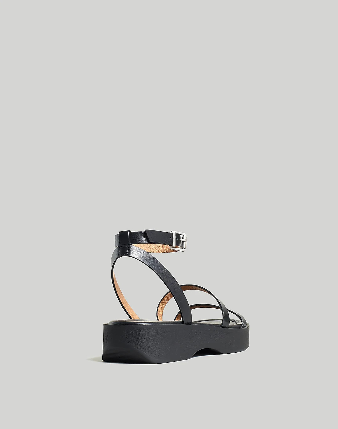 The Birdie Double-Strap Platform Sandal | Madewell