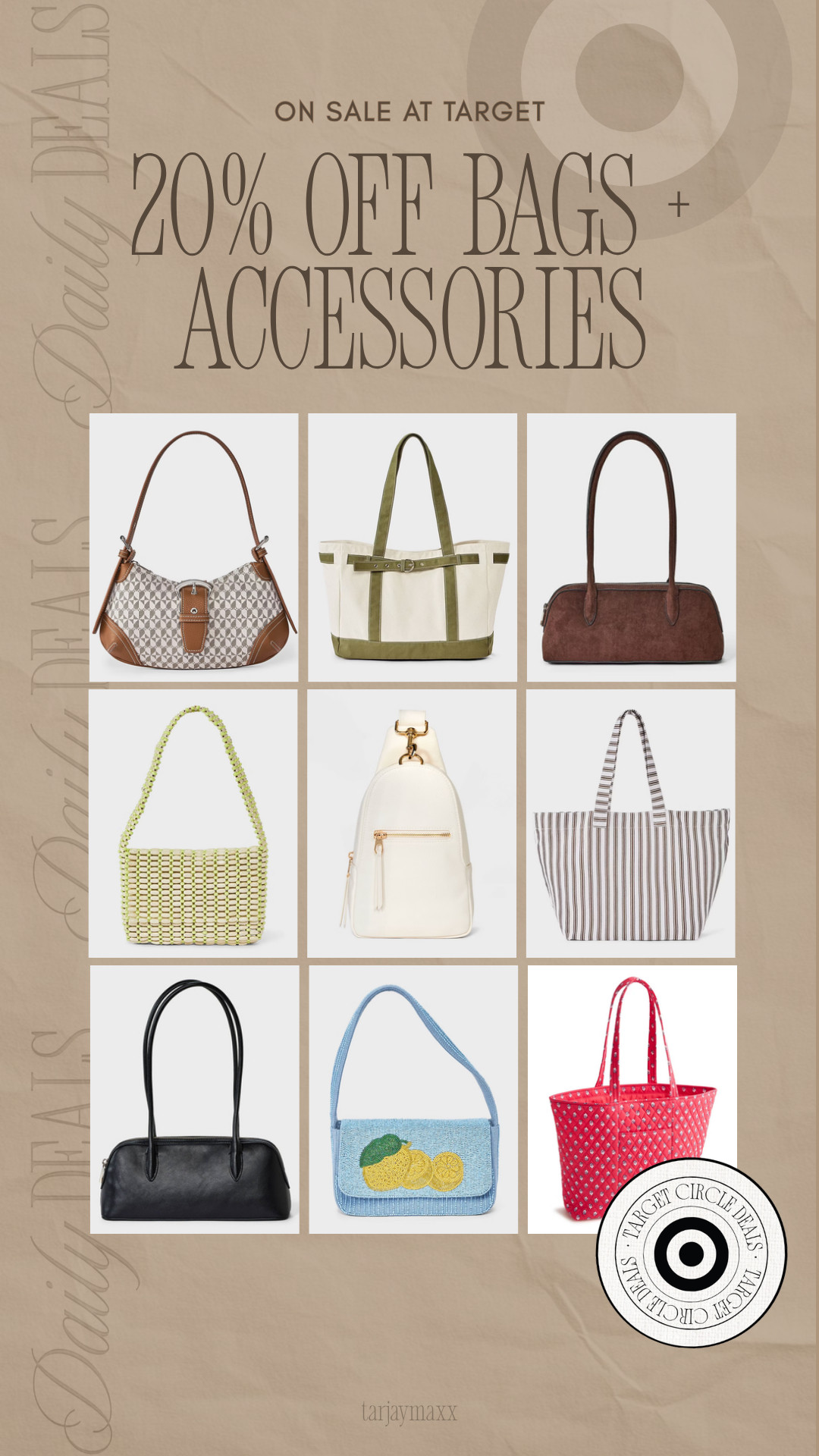 Target women’s bags are 20% off and no is the time to buy the perfect spring statement pieces🌻👜
country concert outfits, date night outfits, summer outfits, teacher appreciation gift, business casual workwear, graduation dresses, vacation outfits beach, work outfits, plus size fashion, travel outfits, target bags, womens bags, everyday bags, tote bags, shoulder bags, crossbody bags, summer accessories 

 #LTKMothersDay #LTKootd #LTKWorkwear