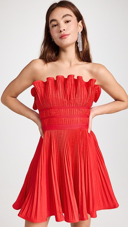 AMUR Lorena Strapless Mini Dress | SHOPBOP | Shopbop