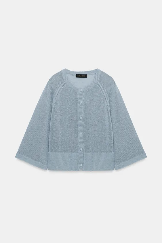 RUSTIC KNIT JACKET | Zara US