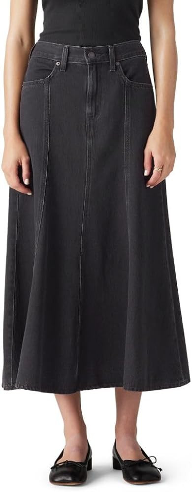 Levi's Womens Fit and Flare Skirt | Amazon (US)