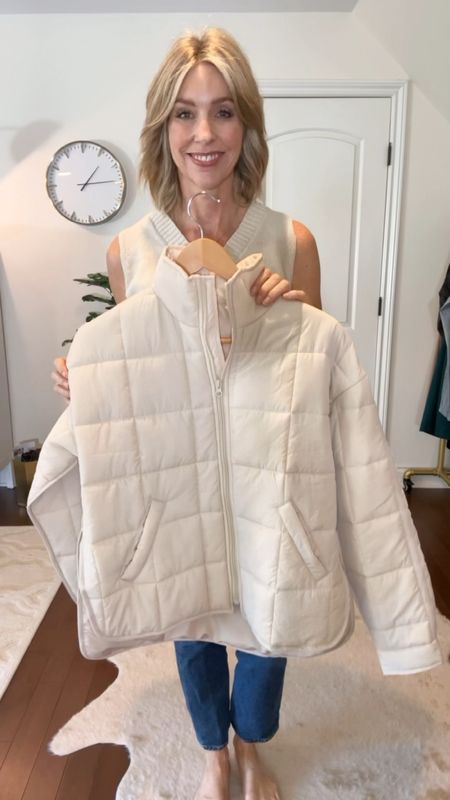 Amazon free people inspired Pippa puffer jacket. Comes in many colors and fits true to size. Cozy!

Fall jacket, puffer, fall outfit 

#LTKSeasonal #LTKHoliday #LTKVideo