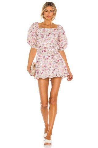 MINKPINK Cecile Off Shoulder Mini Dress in Multi from Revolve.com | Revolve Clothing (Global)