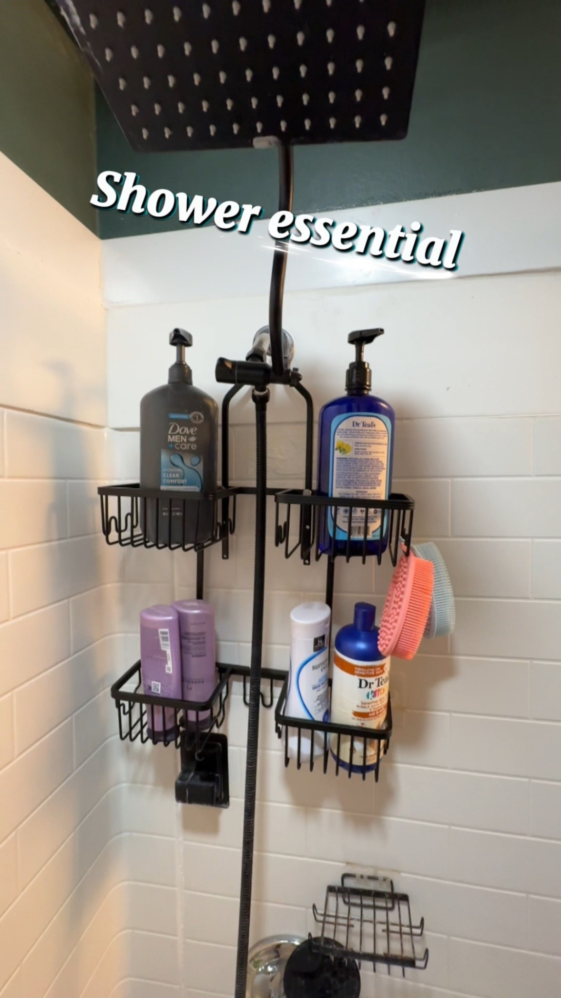 This shower essential is a must if you are low on storage! My family of five shares one bathroom, one shower so we look for ways to create as much storage as we can  

#LTKBeauty