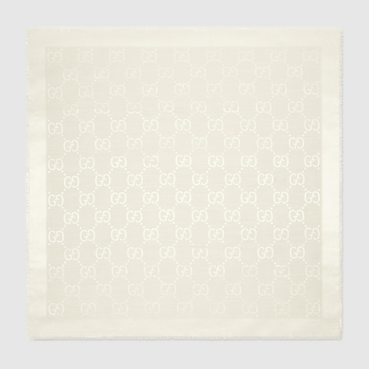 Gucci - GG jacquard silk wool shawl | Gucci (US)