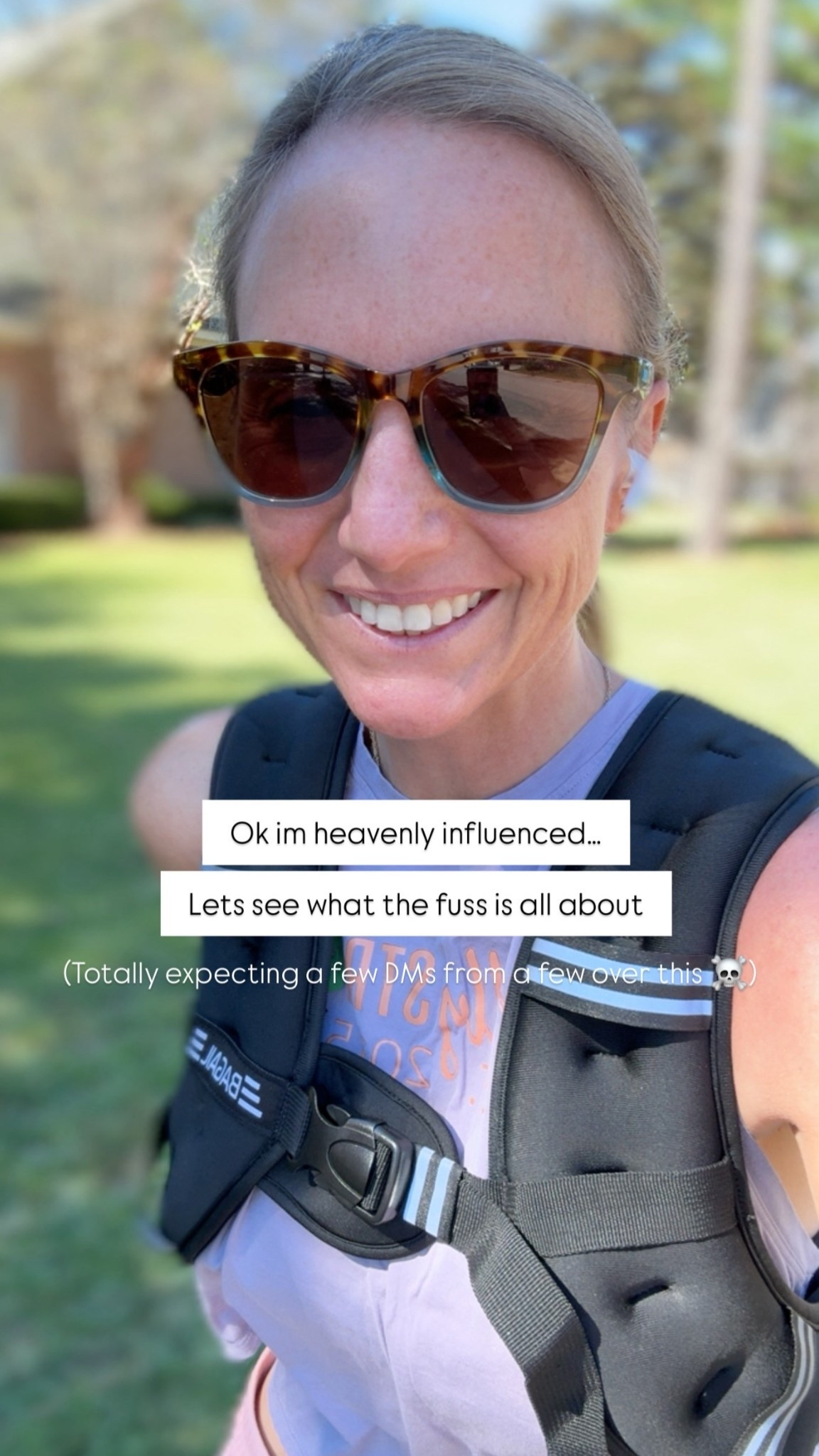 Let’s see what the weighted vest is all about.

#LTKActive #LTKGiftGuide #LTKOver40
