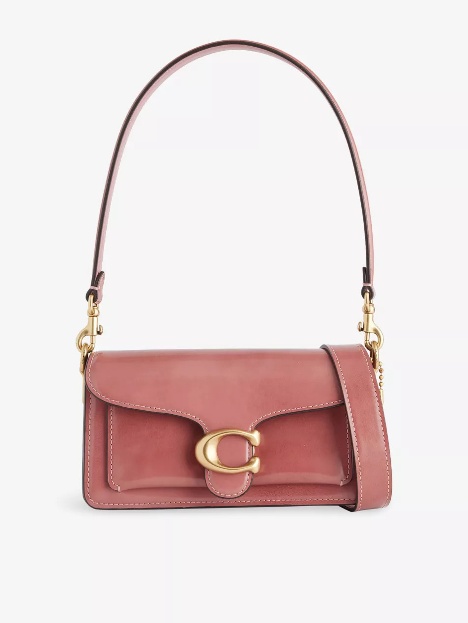 Tabby 20 Spazzolato Leather Shoulder Bag | Selfridges
