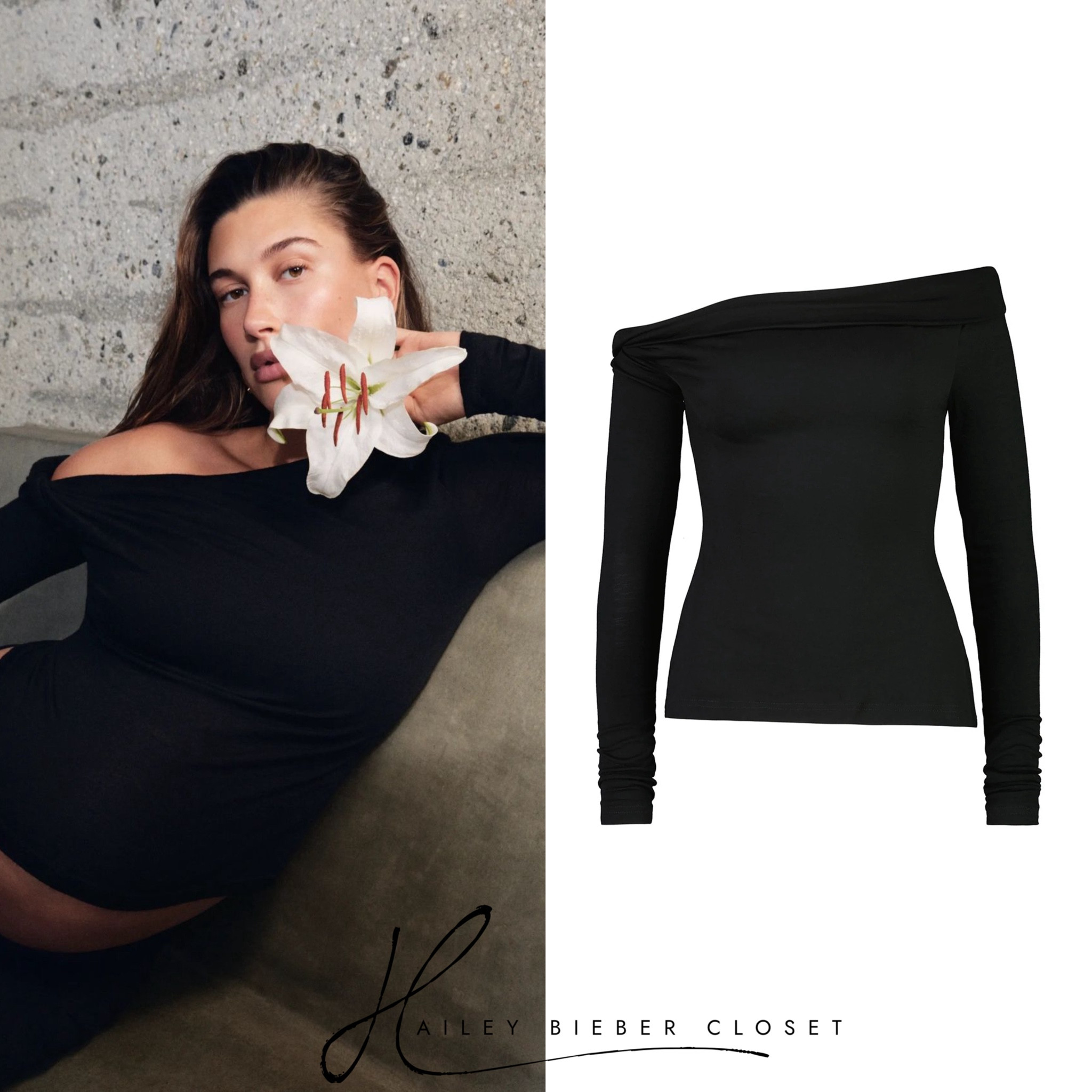 Hailey Bieber photographed by #tylersphotos as a new US Voice for #YSLBeauty’s new fragrance: Libre Flowers and Flames.

She’s wearing #ParisGeorgia Black Manahou Long Sleeve T-Shirt ($190.00).

#HaileyBieber #HaileyBieberCloset #HaileyBieberStyle #Fashion #StreetStyle #StreetWear #Style