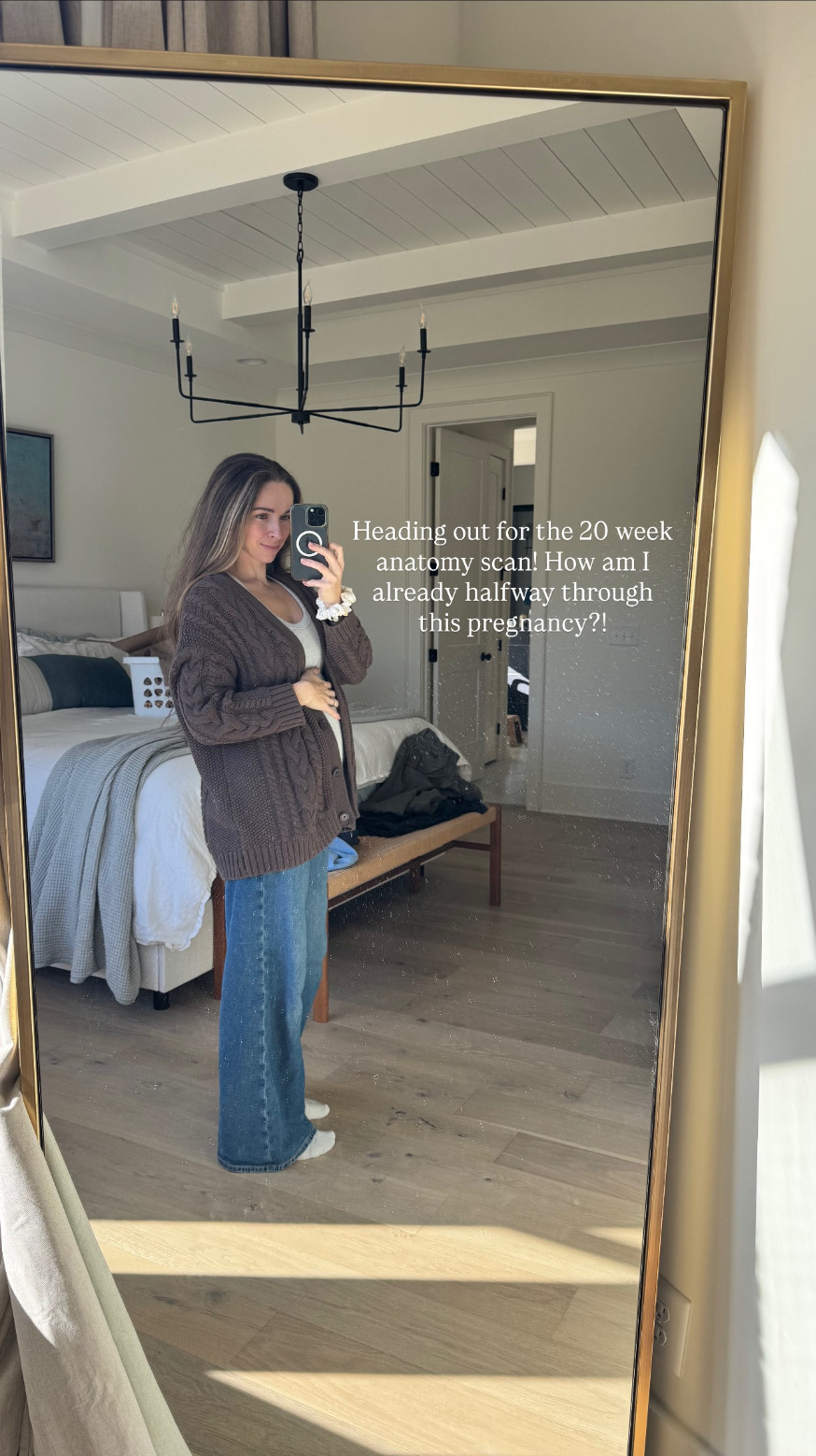 Loving these sunny, sweater weather days in TN 🤎 

 #LTKdayinmylife #LTKgrwm #LTKBump