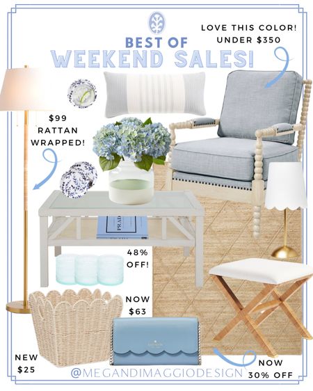 Best of weekend sales including this brand new $15 scallop lamp find 🤩 and this designer looking jute diamond rug from Target that’s now 30% OFF

This $99 rattan wrapped floor lamp looks like Serena & Lily but for WAY less! And this coffee table is a new find and almost 50% OFF!! 🤯🙌🏻 more linked!!

#LTKsalealert #LTKfindsunder50 #LTKhome