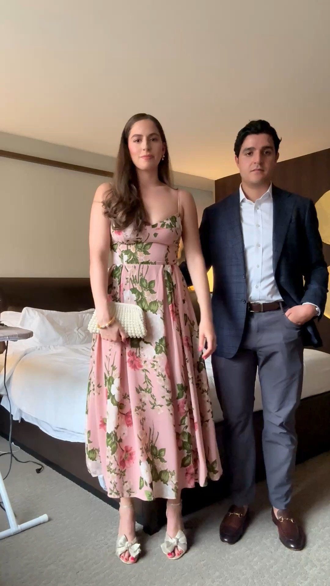 Wedding guest dress, wedding, welcome party dress, floral dress, wedding, pink floral dress, bow heels, loeffler randall heels, pearl clutch, summer wedding guest, spring wedding guest

#LTKootd #LTKSeasonal #LTKWedding