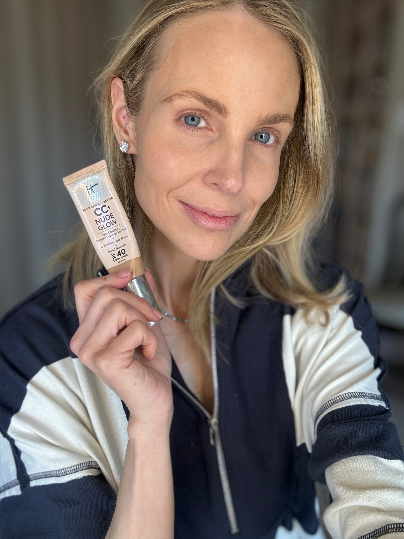 Been wearing the @itcosmetics CC+ Nude Glow on no-makeup makeup days, and it’s giving legit skin-care-with-benefits vibes — medium coverage, SPF 40, and zero cakey-ness. Linked it (plus the brush I use to apply) on LTK! #ITcosmeticpartner 