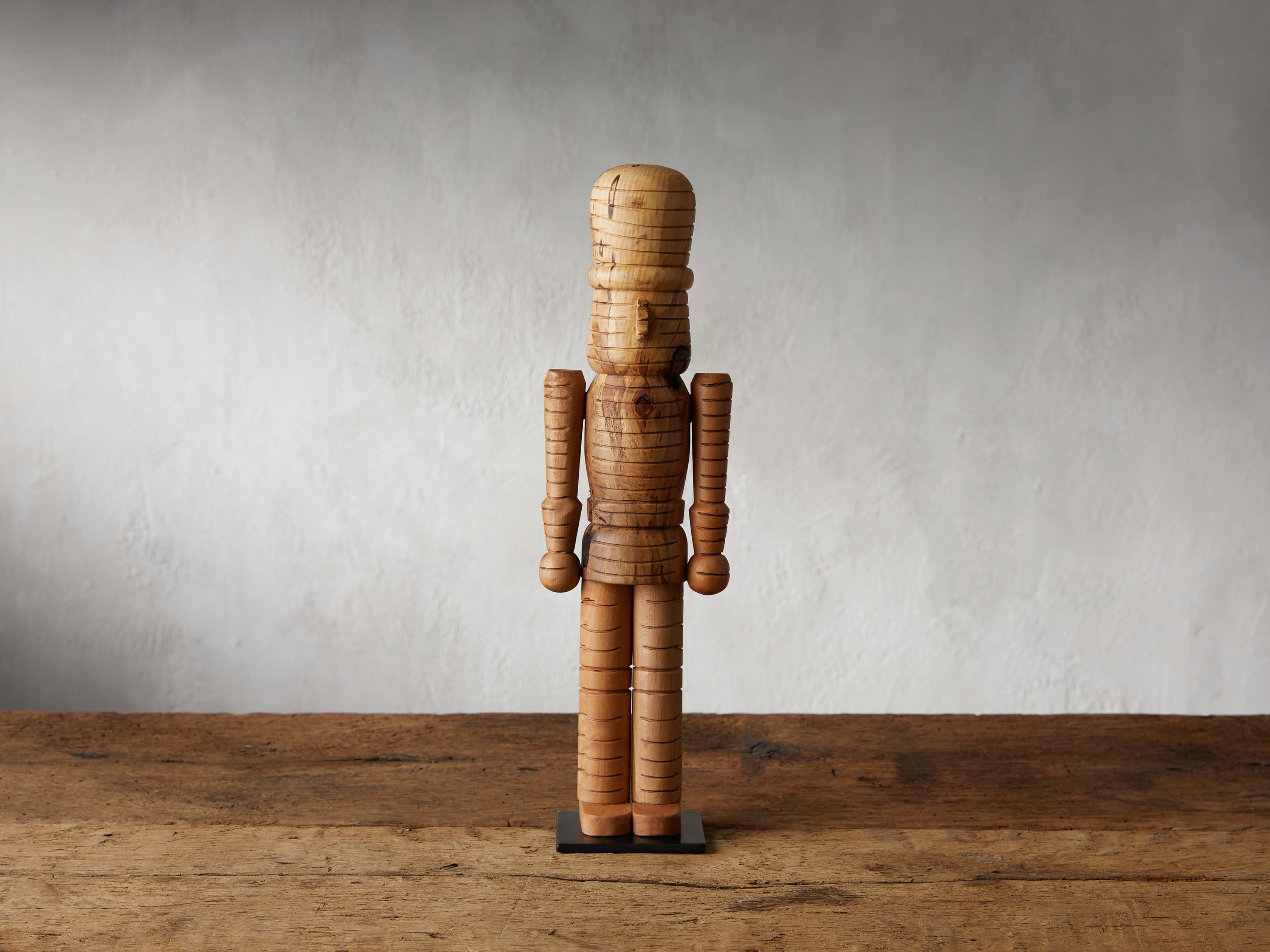Wooden Nutcracker in Natural | Arhaus