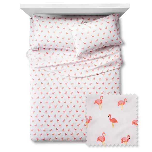 Flamingos Sheet Set - Pillowfort™ | Target