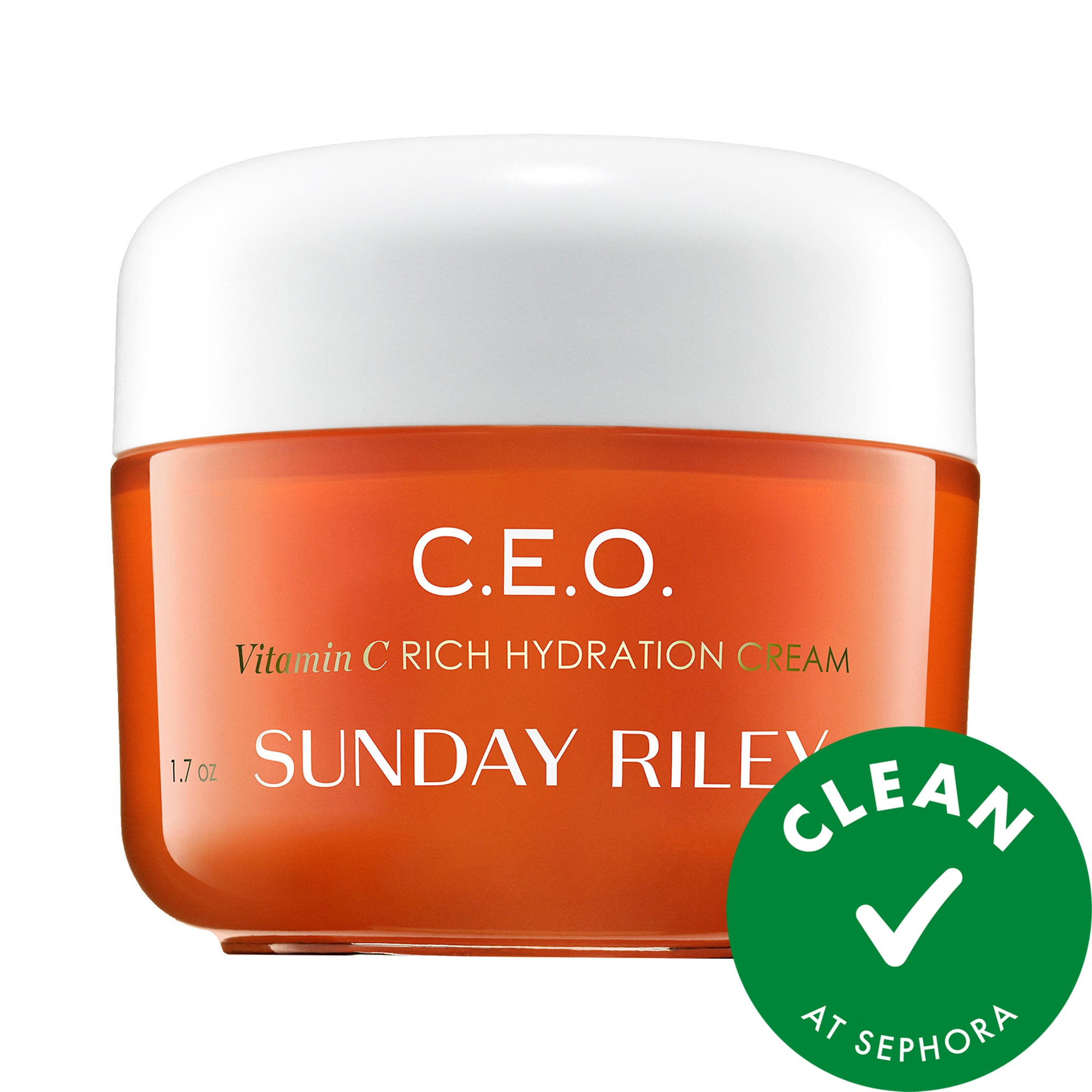 Sunday Riley C. E.O. Vitamin C Brightening Rich Hydration Moisturizer 1.7 oz/ 50 mL | Sephora (US)