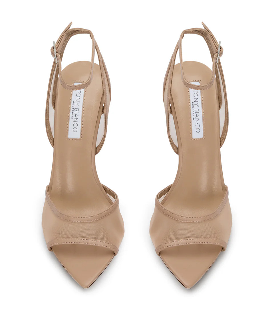 Miley Skin Nylon/Skin Heels | Heels | Tony Bianco USA | Tony Bianco US