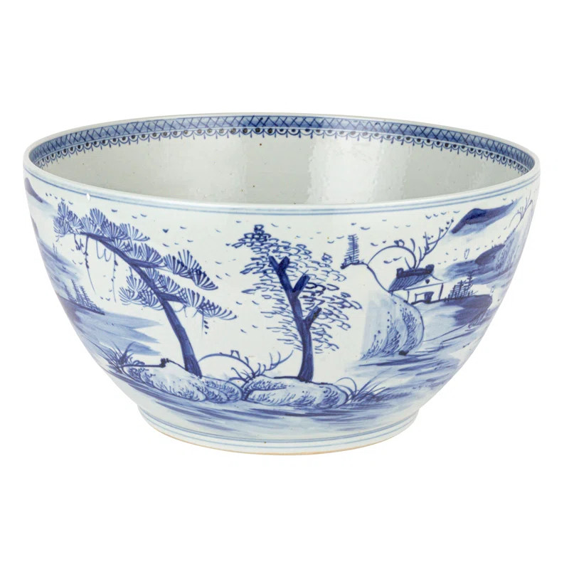 Alcott Hill® Oriental Landscape Porcelain Planter | Wayfair | Wayfair North America