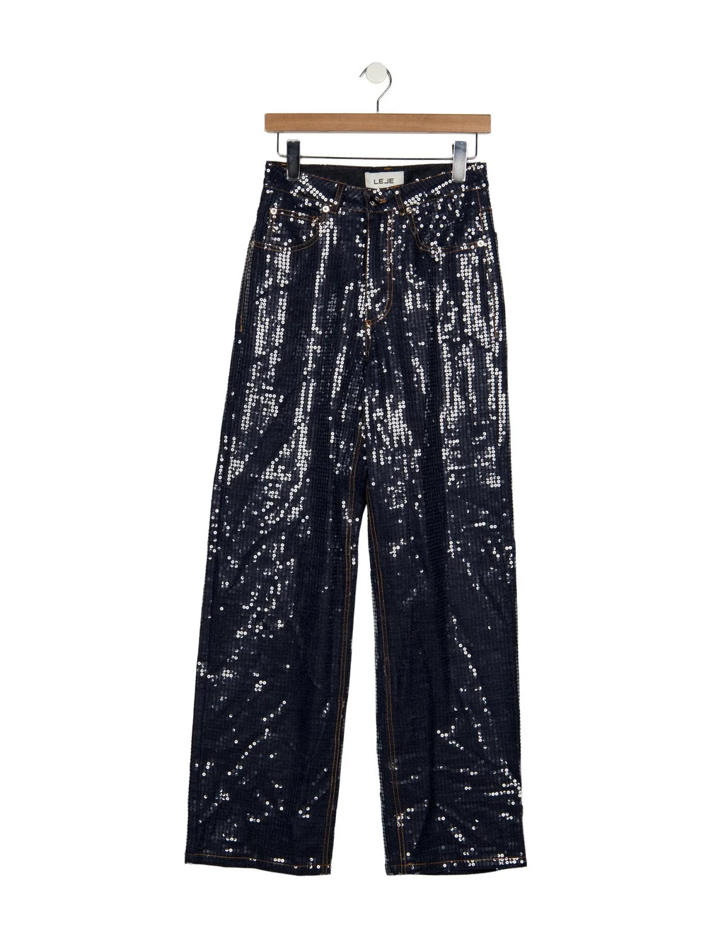 High-Rise Straight Leg Jeans w/ Tags | The RealReal