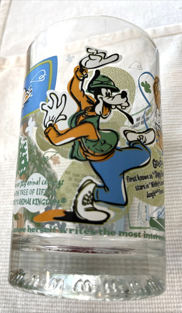 McDonalds Walt Disney World 100 Years of Magic Glasses Set 3 Mickey Goofy Epcot | eBay US