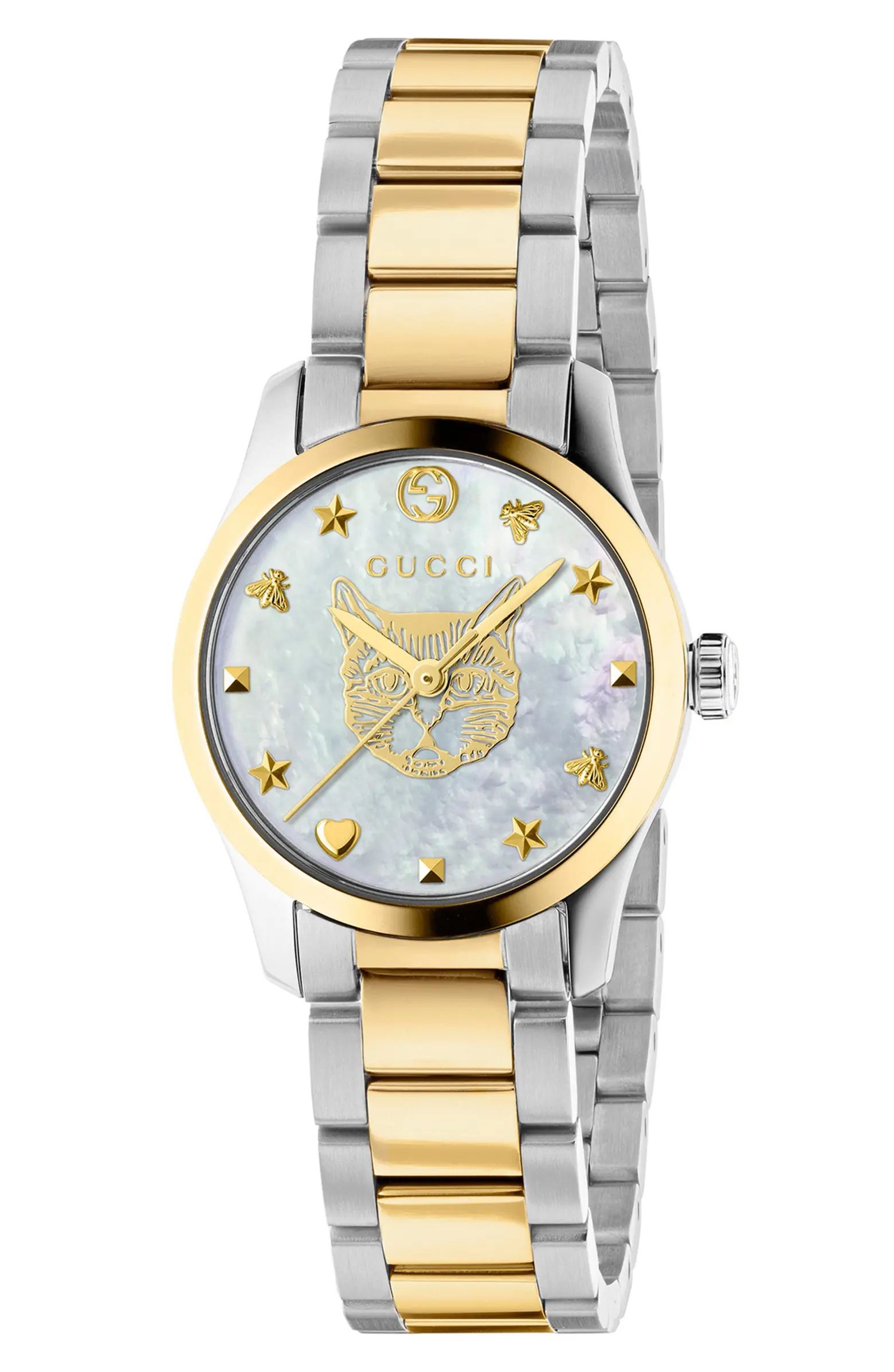 Gucci G-Timeless Feline Bracelet Watch, 27mm | Nordstrom | Nordstrom Canada