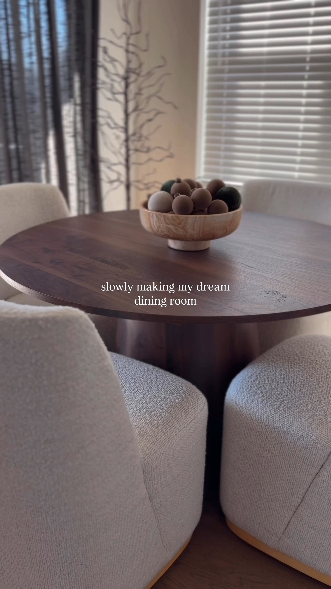 My dining room chairs and dining table are on sale for Black Friday! Black Friday Wayfair Sale! Wayfair Blqck Friday Sale!

Our dining room still needs a lot more work, but I’m loving our new dining table and chairs 😍

Dining room inspiration, dining room decor, dining room table, round dining room table, upholstered dining room chair, neutral dining room inspiration, cozy dining room, cozy home, cozy at home, dining room design, pedestal dining room table, dining chairs on wheels, cozy dining chair, dining room styling, dining room table styling, dining room curtains, cozy dining room design, organic modern dining room, organic modern design, organic modern design inspo, Christmas dining room decor, Christmas decor 




#LTKHoliday #LTKHome #LTKCyberWeek