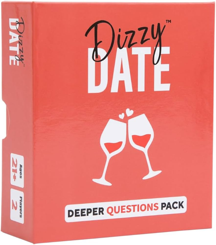 Dizzy Date: The 2nd Date - Deeper Questions Expansion Pack. The Card Game for Date Night. Perfect Valentine's Day Gift! | Amazon (US)