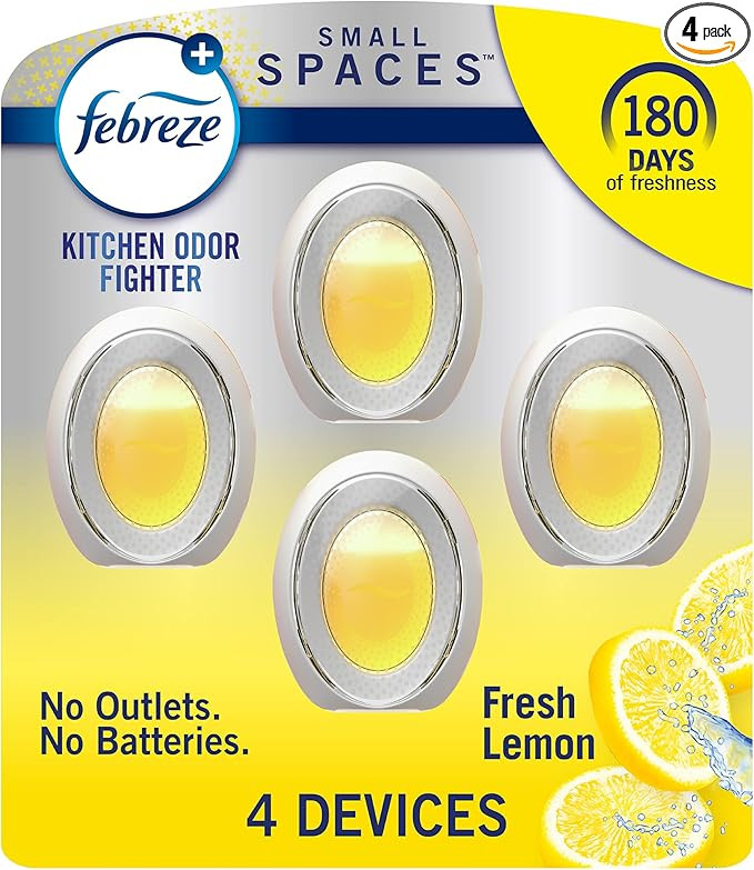 Febreze Small Spaces Air Freshener, Odor-Fighting, Plug In Alternative, Air Fresheners for Home a... | Amazon (US)