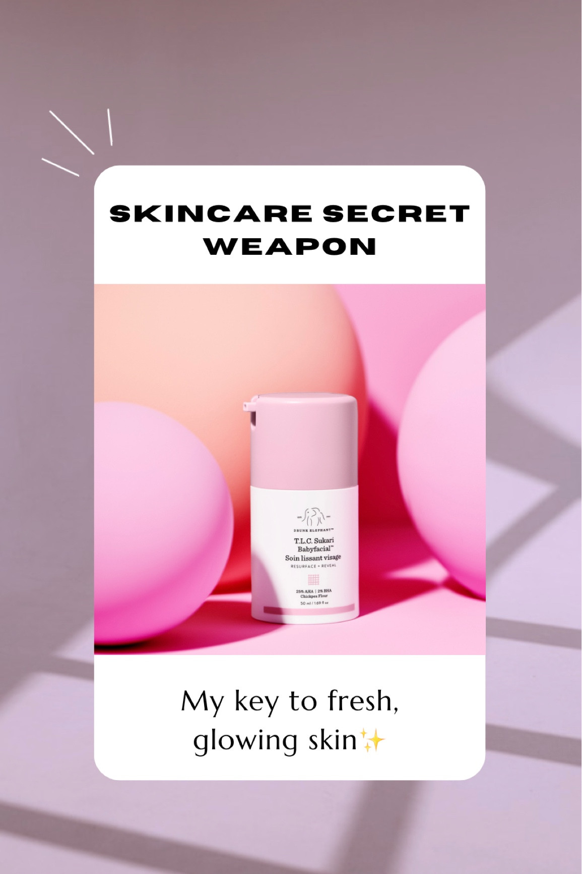 I use this once a week and it leaves my skin smooth, supple and glowing ✨

#LTKbeauty