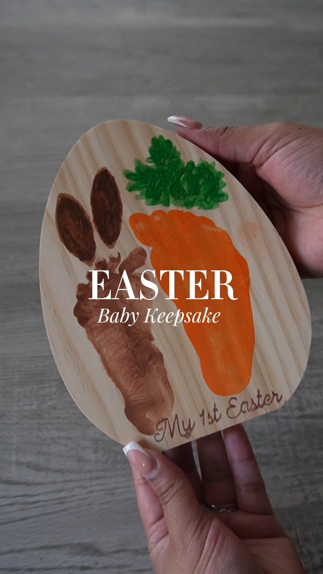 DIY Baby Easter Keepsake 🐣

#LTKFamily #LTKBaby #LTKSeasonal