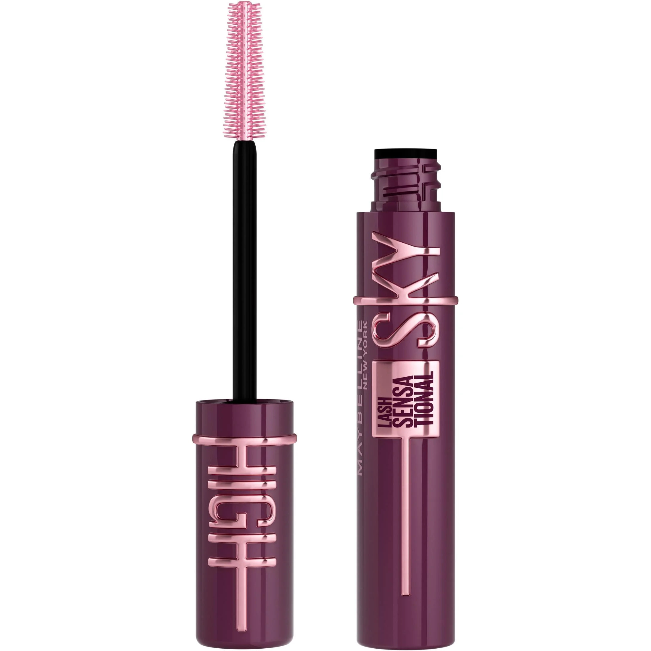 Maybelline Lash Sensational Sky High Washable Mascara Makeup, Burgundy Haze, 0.24 fl oz | Walmart (US)