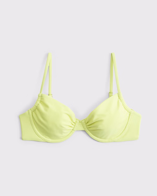 Women's Ruched Underwire Bikini Top | Women's Swimwear | Abercrombie.com | Abercrombie & Fitch (US)