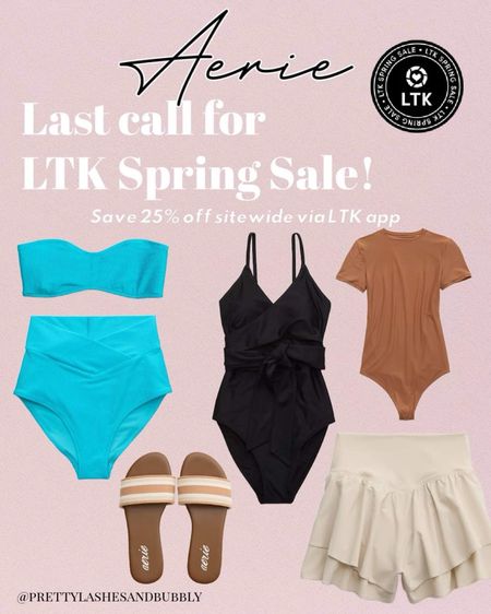 Here are today's Aerie feature items from the #ltkspringsale. Remember that you save 25% sitewide until March 11.


#LTKstyletip #LTKsalealert #LTKshoecrush