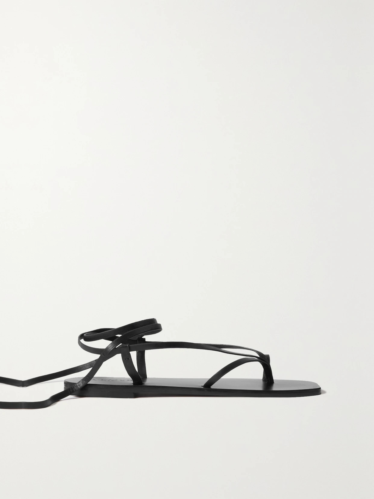 A Emery - Nolan Leather Sandals - Black | NET-A-PORTER (US)