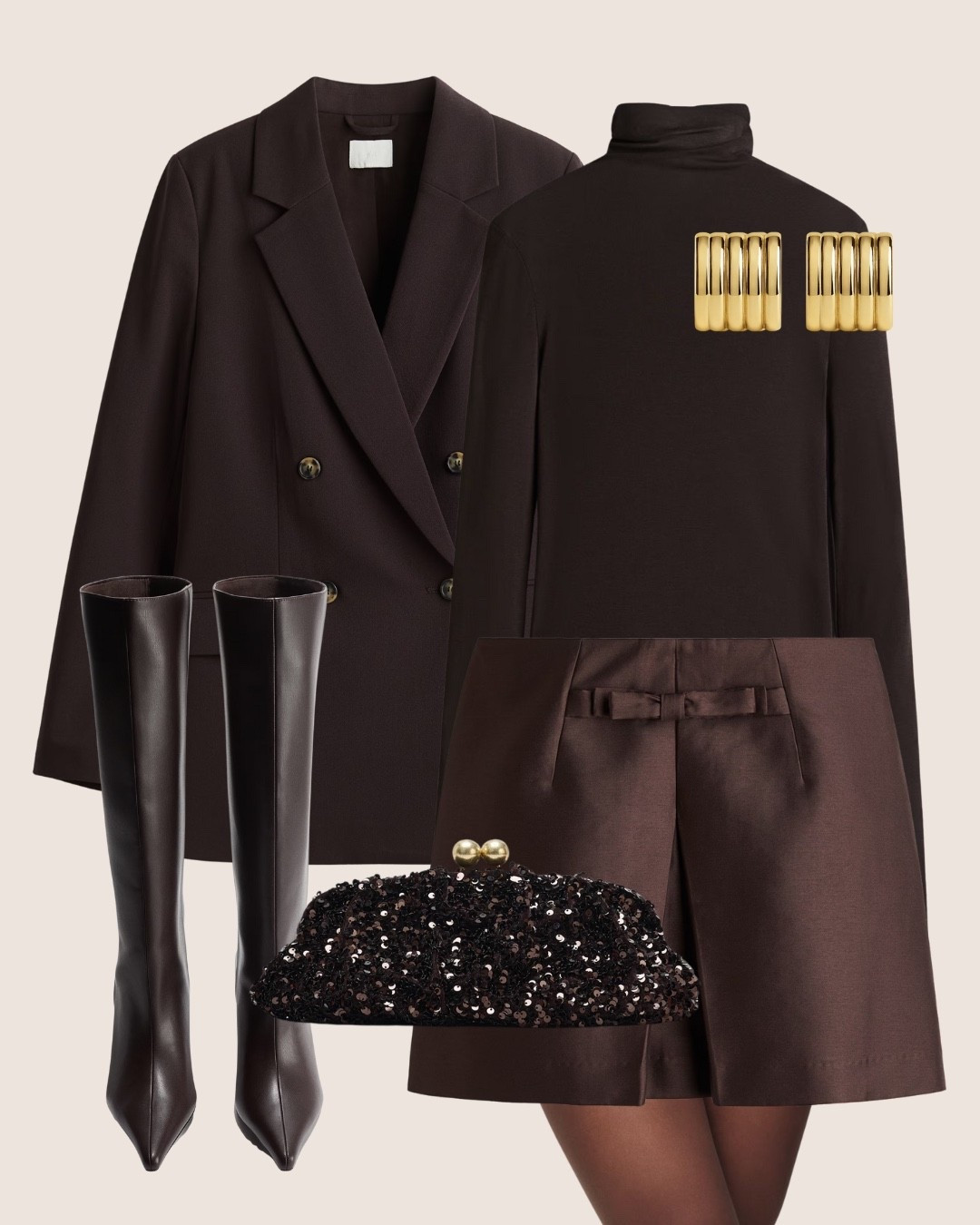 Christmas outfit🤎

#LTKpartywear #LTKwinter