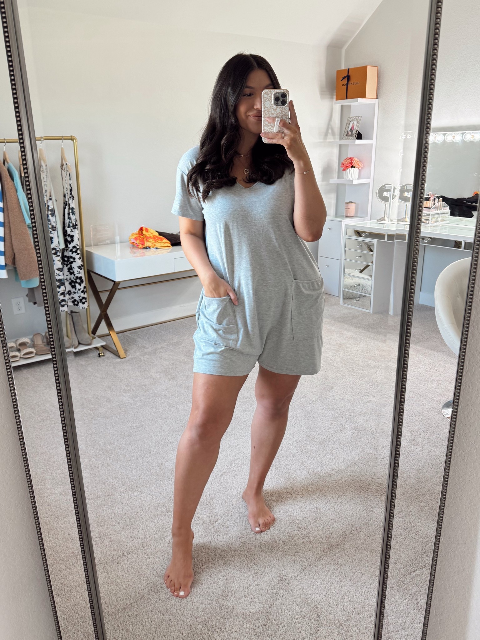 Amazon romper perfect for running errands, a trip, swimsuit cover up, or really any activity in the spring & summer🩶 comes in multiple colors and fits tts

Amazon find, Amazon fashion, Amazon favorites, women’s romper, Amazon romper, mom style, comfortable outfit, curvy outfit, midsize fashion, midsize outfit, plus size

#LTKFindsUnder50 #LTKPlusSize #LTKMidsize