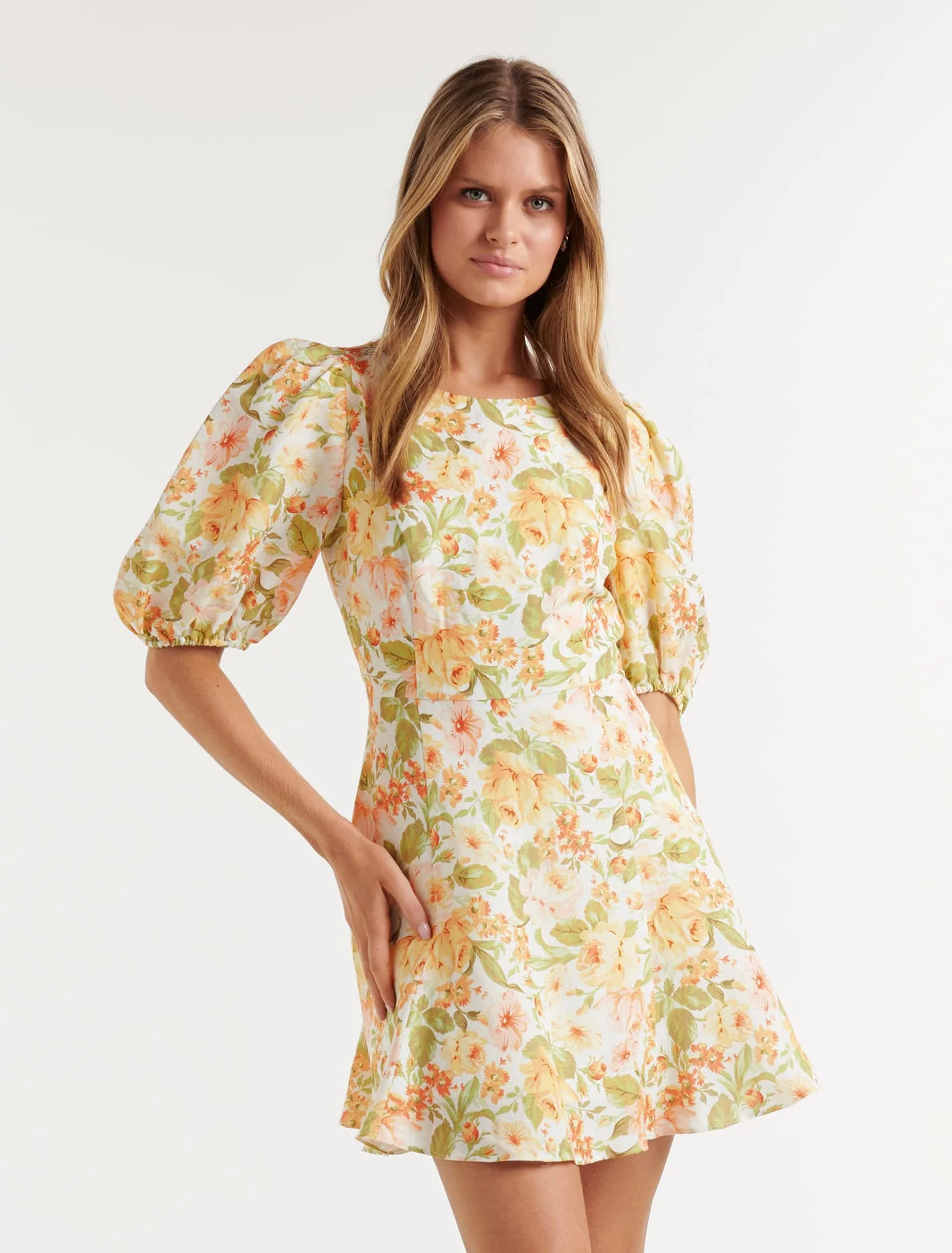 Noelle Diamond-Back Mini Dress | Ever New (CA)