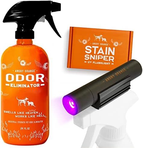 ANGRY ORANGE Pet Odor Eliminator for Strong Odor - Citrus Deodorizer for Strong Dog Urine or Cat Pee | Amazon (US)