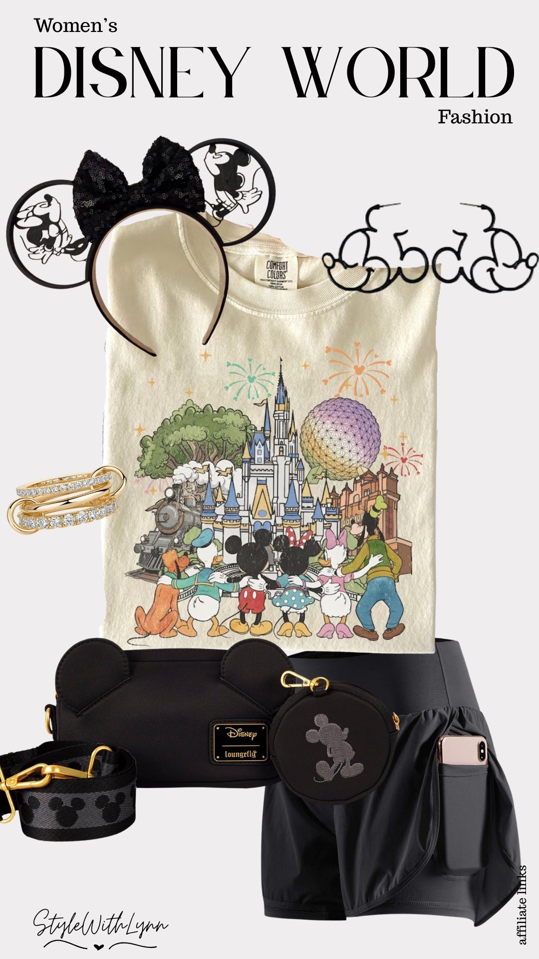 The cutest Disney World tshirt featuring the icons of each park. 

#disneyworld #magickingdom #epcot #animalkingdom #hollywoodstudios

#LTKTravel #LTKootd