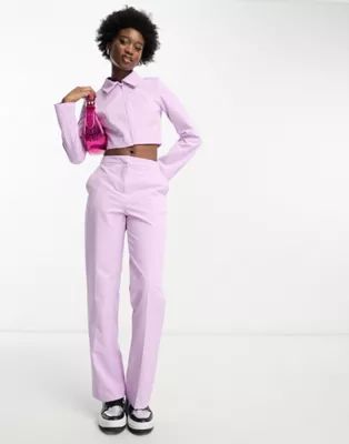 COLLUSION zip through jacket in lilac - part of a set | ASOS (Global)