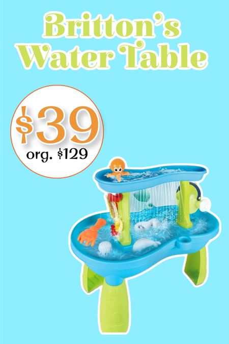 Toddler Sand & Water table - on sale for $39!

We have this for Britton and he loves it! 

#LTKsalealert #LTKfindsunder50 #LTKkids