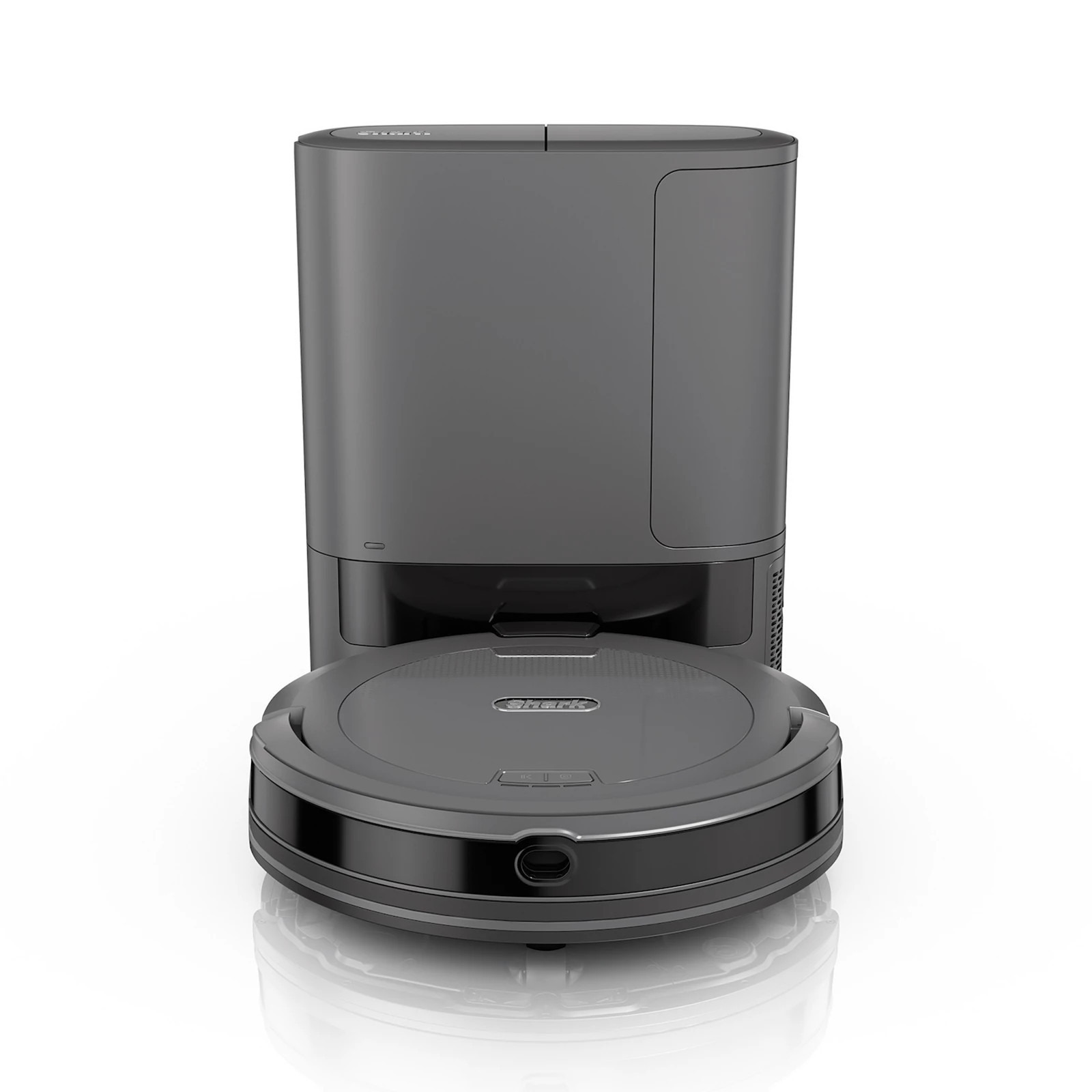 Shark® Navigator Robot Vacuum and Self-Empty Base with Bagless, 60-Day Capacity Self-Empty Base and SmartPath Navigation (RV2120AE), Gray | Kohl's