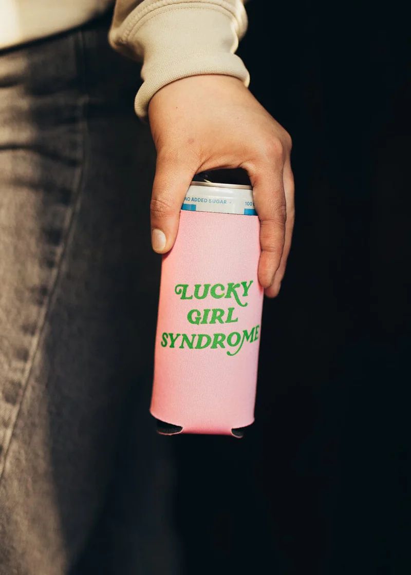 Lucky Girl Syndrome Tall Can Cooler | Alice & Wonder