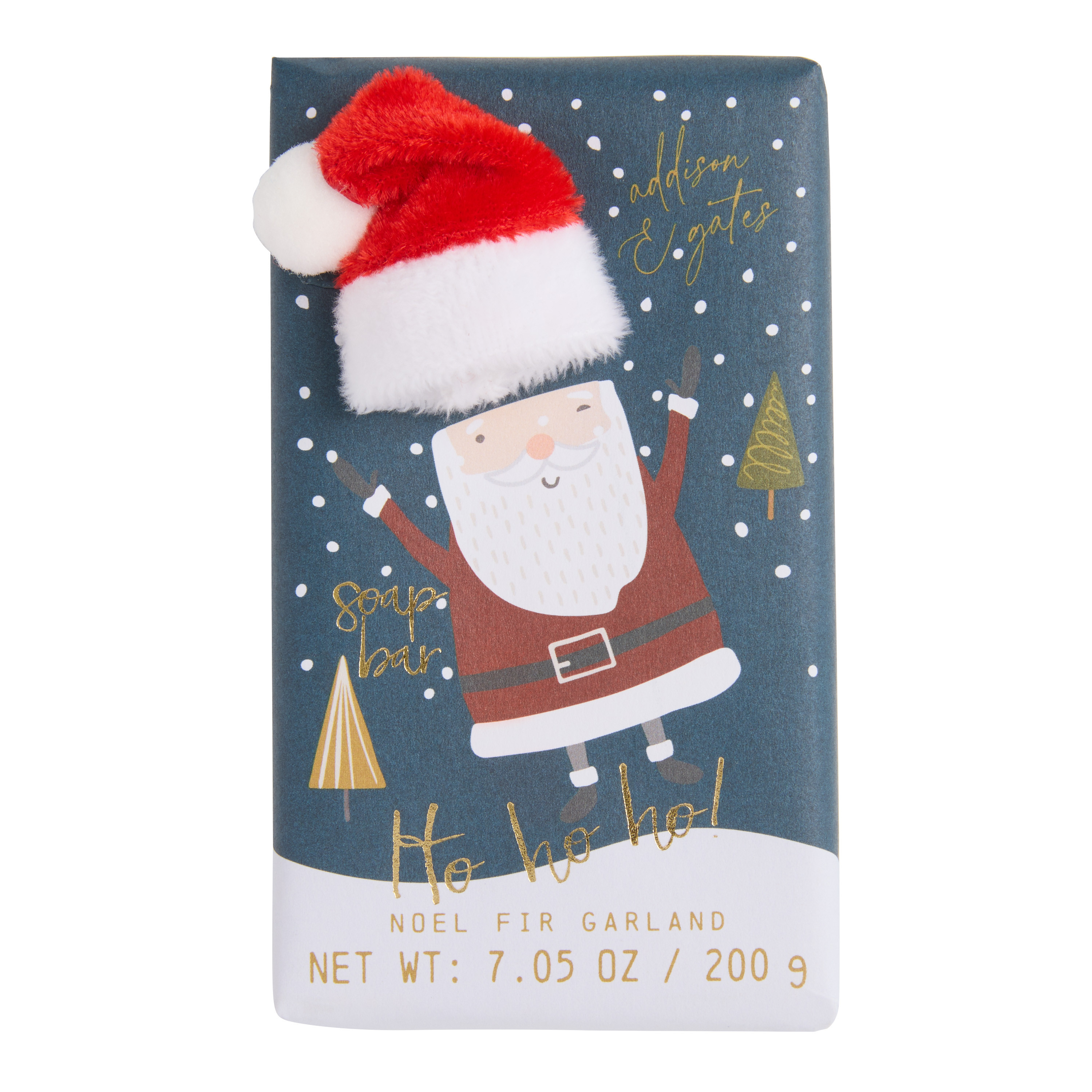 A&G 3D Santa Fir Garland Bar Soap | World Market