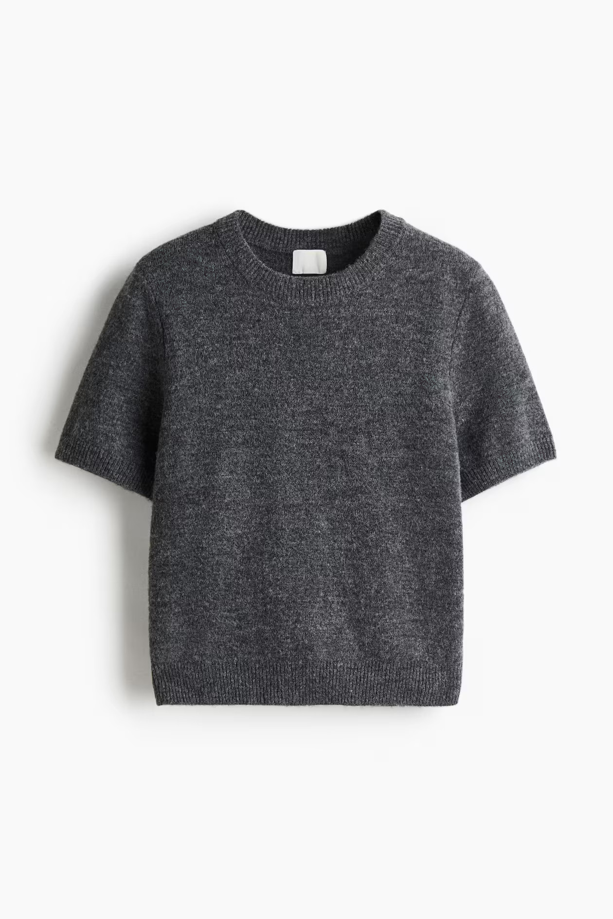 Fine-knit jumper - Dark grey marl - Ladies | H&M GB | H&M (UK, MY, IN, SG, PH, TW, HK)