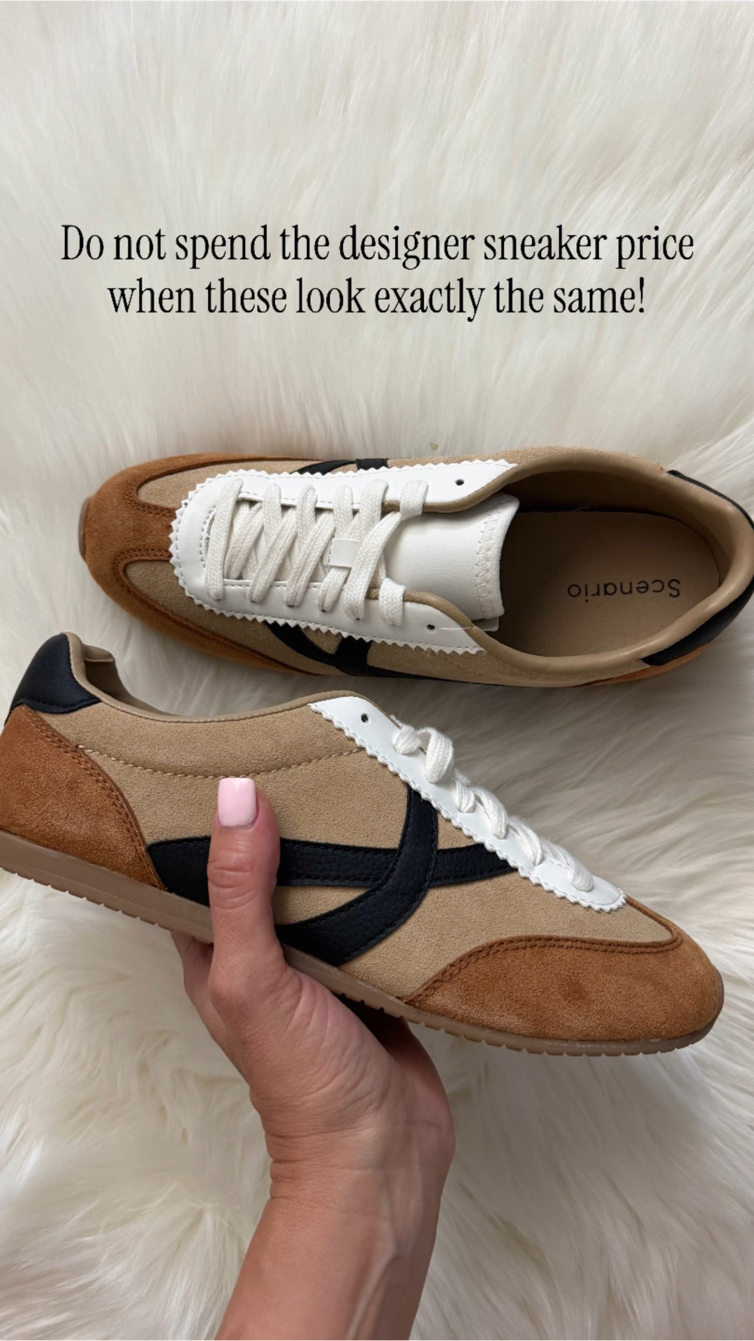 Walmart sneakers are legit SO GOOD!!! I got my TTS - 8. I also linked the designer version for all of you 😝

#LTKgrwm #LTKmomlife #LTKdayinmylife