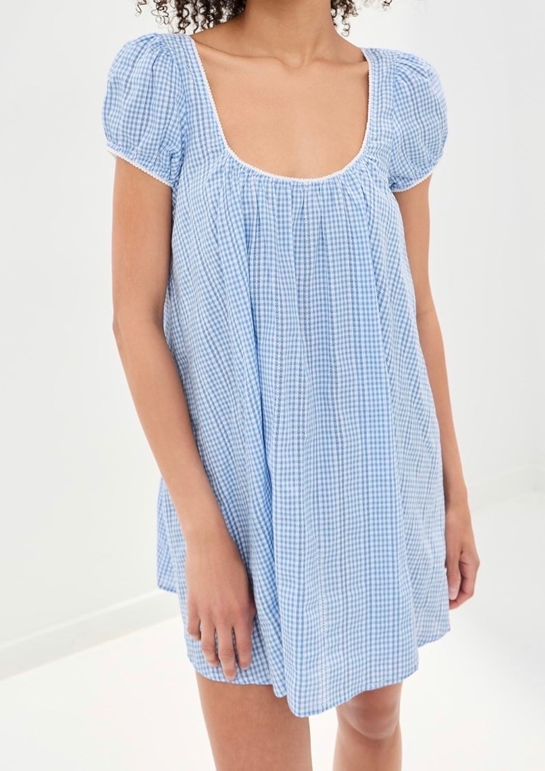 Gingham dress under $200