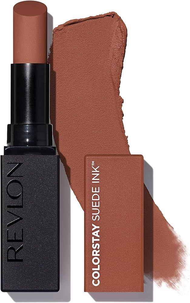 Revlon Lipstick, ColorStay Suede Ink, Built-in Primer, Infused with Vitamin E, Waterproof, Smudge... | Amazon (US)