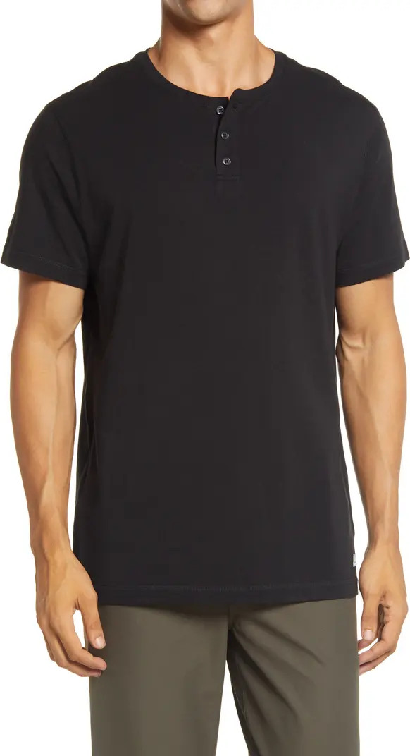 Vuori Ever Short Sleeve Henley | Nordstrom | Nordstrom