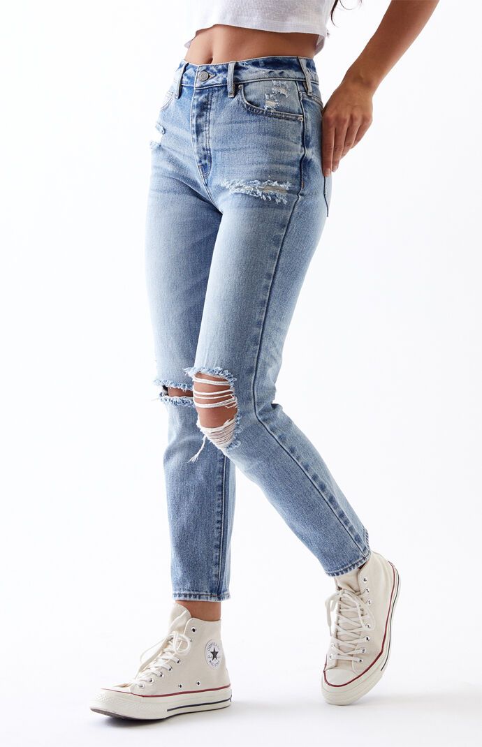 PacSun Light Blue Mom Jeans | PacSun